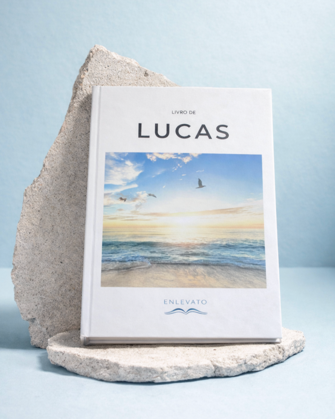 Livro de Lucas — Evangelho Ilustrado em Capa Dura, Letra Grande