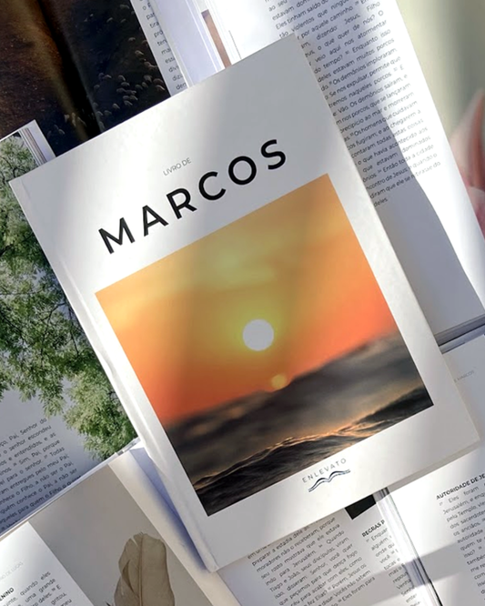 Livro de Marcos — Evangelho Ilustrado em Capa Dura, Letra Grande