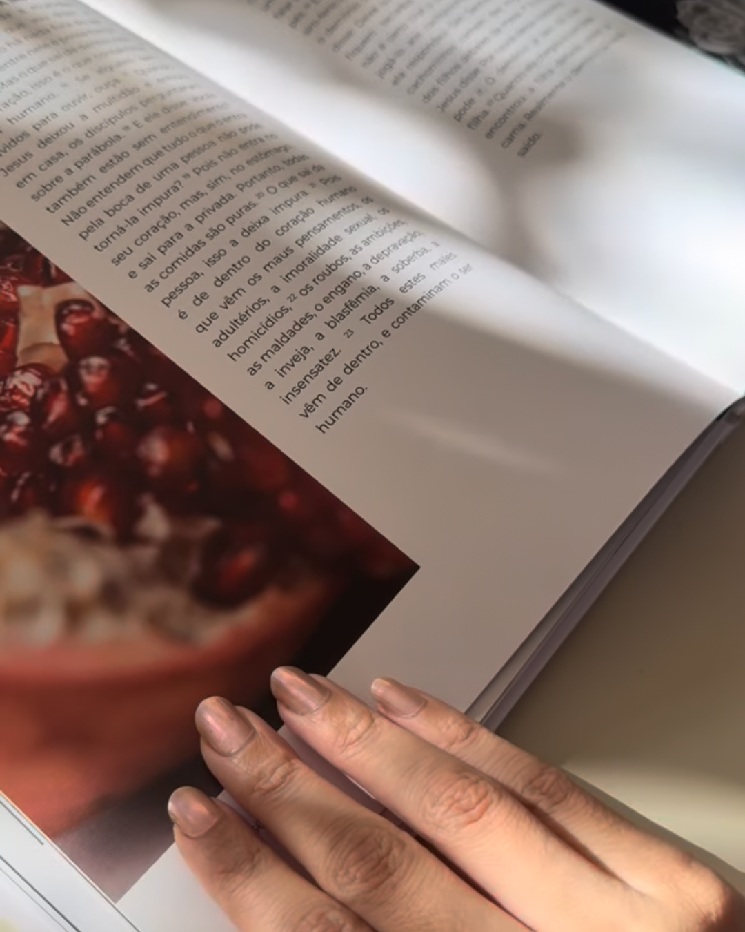 Livro de Marcos — Evangelho Ilustrado em Capa Dura, Letra Grande
